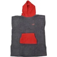 F2 Badeponcho F2 Poncho "After Session Poncho" S/M Grau 2024/25