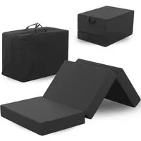 Klappmatratze AMALIA Gästematratze, klappbar, Nanocell Gelschaum, 16 cm hoch, Arensberger, 16 cm hoch, (120 x 200 cm, 120x200cm), Transporttasche, faltbar, Bandscheibenwürfel, 75x200 90x200 & mehr