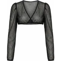 Bergweiss Trachten Dirndlbluse Dirndlbluse Emma schwarz
