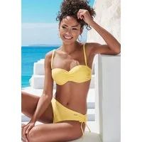 Venice Beach Bandeau-Bikini-Top Lucky, aus gerippter Strukturware