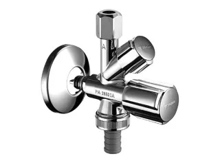 Schell Kombinations Eckventil QUICK für 1/2" Steckadapter chrom 035040699