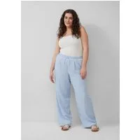 s.Oliver Chinos Hose Wide-Leg-Hose aus Leinemix