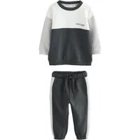 Next Shirt & Hose Weiches Langarmshirt und Jogginghose im Set (2-tlg)
