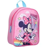 Vadobag Kinderrucksack 6 Liter Minnie Mouse Stars & Rainbows (1-tlg), Kindermotiv