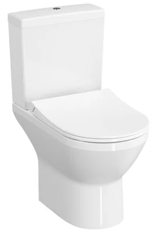 Vitra Integra Stand-WC für Kombination VitrAflush 2.0 Weiß, 7044B003-0075 7044B003-0075