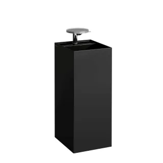 LAUFEN Waschtisch freistehend Kartell · LAUFEN 375x435, schwarz glänzend, 81133.1, 8113310201581 H8113310201581