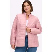 Sieh an! Allwetterjacke Steppjacke Langarm für die Übergangszeit, mit Stehkragen