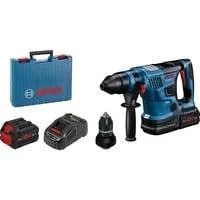 Akku-Bohrhammer GBH 18V-34 CF Professional blau/schwarz, 2x Akku ProCORE18V 5,5Ah, Bluetooth Modul, Koffer
