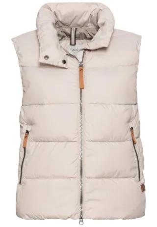 camel active - Steppweste aus recyceltem Polyester almond - Gr. - 36