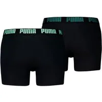 PUMA Boxershorts PUMA MEN EVERYDAY BASIC BOXERS 2P (Packung, 2er Pack) mit Puma Webbund