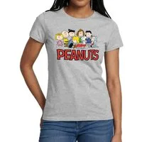 Spreadshirt T-Shirt Peanuts Snoppy Und Friends Frauen T-Shirt (1-tlg)