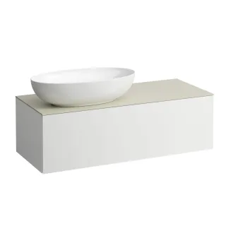 LAUFEN Waschtischunterschrank und Waschtischplatte ALESSI 500x1200x370  H4313100979991