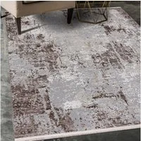 Mazovia Designteppich Modern Teppich für Wohnzimmer, Schlafzimmer, Esszimmer, 80 x 150 cm, Kurzflor, Abstrakt, Fransen
