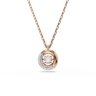 Swarovski 'Dextera' Damen-Halskette aus vergoldetem Metall - Rosé 5692257