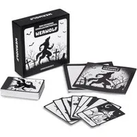 Goods+Gadgets Spiel Werwölfe Party Rollenspiel Deluxe – Spiel mit 30 Charakterkarten, Original Werwolf Kartenspiel, Gesellschaftsspiel