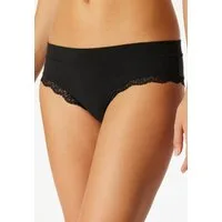 Schiesser Brasilslip Unique Cotton feine Spitze an den Beinausschnittten