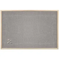 Zeller Present Pinnwand Pinnwand, 60 x 80 cm, Leinen, ZELLER