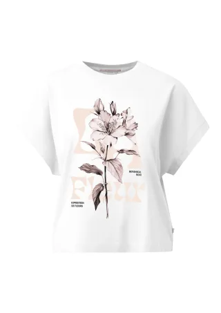 qs - T-Shirt weiß - Gr. - L