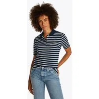 Tommy Hilfiger Poloshirt Regular Fit Pique Premium Polo Baumwollmischung, regular fit