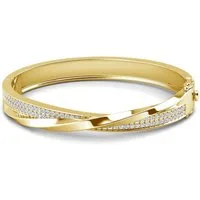 ROUGEMONT Armreif Funkelnder Damen Armreif mit funkelnden Kristallen -Hypoallergen