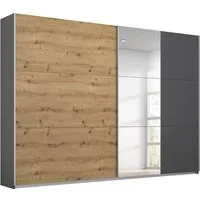 rauch Schwebetürenschrank Kleiderschrank Schrank Garderobe AURELIO (3 Ausstattungen BASIC/CLASSIC/PREMIUM (inkl. SOFT-CLOSE-FUNKTION) zeitloses Design, viele Farben, Breiten 175/218/261 cm MADE IN GERMANY