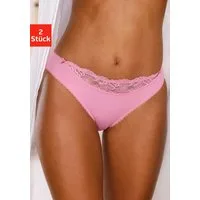 Nuance by Lascana Slip (Packung, 2 Stück) mit Spitzeneinsatz vorne