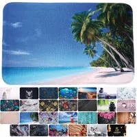 Sanilo Badematte mit Motiv, viele schöne Badteppiche zur Auswahl, rutschhemmend beschichtet, waschbar, schnelltrocknend, Polyester, rechteckig, sehr weich, hochwertig & modern, 50 x 80 cm oder 70 x 110 cm