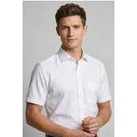 MARVELIS Kurzarmhemd modern fit, Busnesshemd, New Kentkragen, bügelfrei