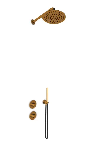 JEE-O Slimline Shower Set 01, bronze, 800-6424 800-6424