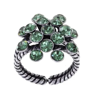konplott - Ring - Magic Fireball grün
