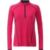 Daiber Funktionsshirt James & Nicholson JN 497 Damen Langarm Funktions-Shirt schnell trocknend