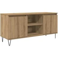 vidaXL TV-Schrank TV-Schränk 104 x 35 x 50 cm Artisan-Eiche Holzwerkstoff (1-St)