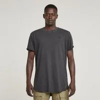 G-STAR T-Shirt Text Back Overdyed Lash mit großem Backprint