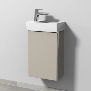 Sanipa 3way Waschtischunterbau zu Villeroy & Boch Avento Waschtisch mit 1 Tür, Kaschmir-Matt BP6261U