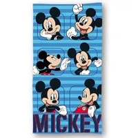Disney Mickey Mouse Strandtuch Kinder – Weiches & saugstarkes Mikrofaser-Badetuch 140x70 cm
