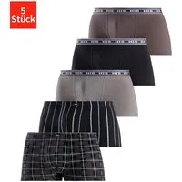 H.I.S Boxer Boxershorts für Herren (Packung, 5-St) aus Baumwoll-Stretch