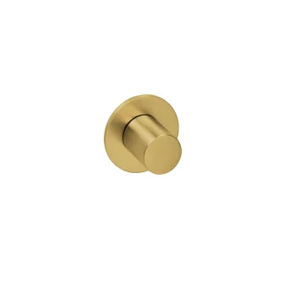 Herzbach xl Vario farbset rund griff rund brass, Brass Steel, 21.958750.1.41 21.958750.1.41