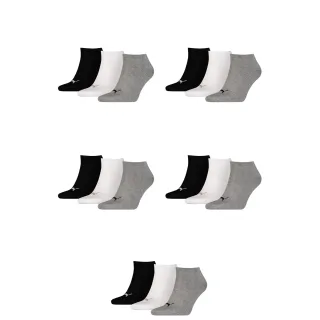 15 Paar Puma Sneaker Invisible Socken Gr. 35 - 49 Unisex für Damen Herren Füßlin...