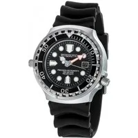 Riedenschild Taucheruhr Quarzuhr Army Watch RS9000-05, 100 ATM Wasserdicht, 46 mm, Silikonband, Heliumventil, Robuste Herrenuhr für Sport und Tauchen