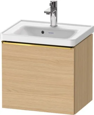 Duravit D-Neo Waschtischunterbau wandhängend Natur Eiche Matt 484x372x440 mm - DE4248034300000 DE4248034300000