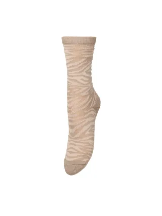 beck söndergaard - Socken - Tigarea Glitter beige - Gr. - 39