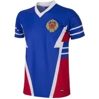 COPA Fußballtrikot Retro Trikot Jugoslawien 1990 Gesticktes Vereinsemblem