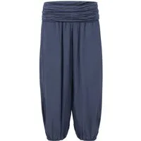 malito more than fashion Haremshose malito Damen Pumphose kurz in Uni Farben, Haremshose zum Tanzen, Damen Haremshose