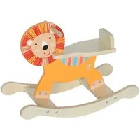 AIYAPLAY Schaukeltier für Kinder von 2-5 Jahren, (1 tlg), für Kinderzimmer, Spielzimmer, Orange