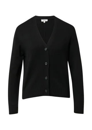 s.Oliver - Strickjacke schwarz - Gr. - 34