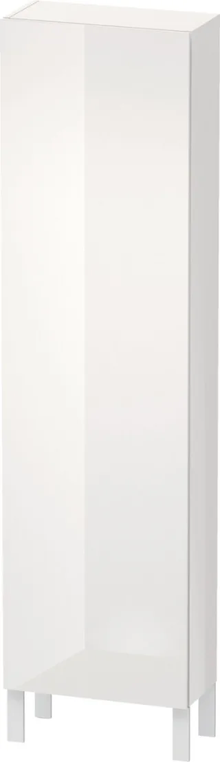 Duravit L-Cube Hochschrank Weiß Hochglanz 500x243x1760 mm - LC1171L8585 LC1171L8585