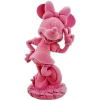 Disney Gartenfigur Minnie Mouse pink beflockt 20,5 cm Offiziell lizenzierte Disney Deko