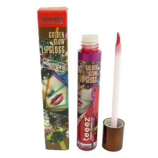 Teeez Golden Glow Lip Gloss Non Sticky  Lippen Stift 5,7ml versch. Nuancen - Desert Fire