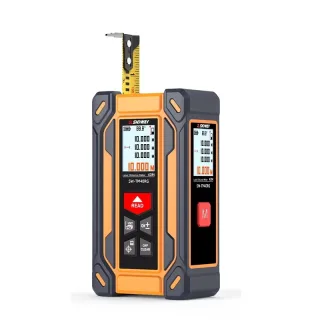 SWTM40RG SW-TM60RG 4-in-1 Laser Tape Measure 40M/60M Digital Distance Meter with Cross-Line Laser Level Rechargeable Mea