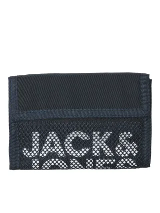 JACK&JONES - JACASHFORD MESH WALLET navy blazer - Gr. - ONE SIZE